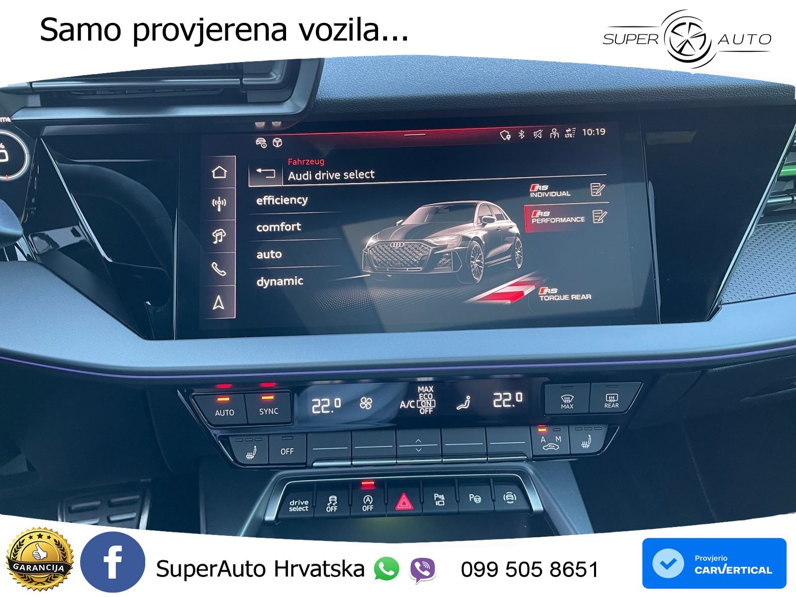Audi RS3 Sedan 2.5 TFSI (400 KS) quattro S tronic LED+GR SJED+ACC