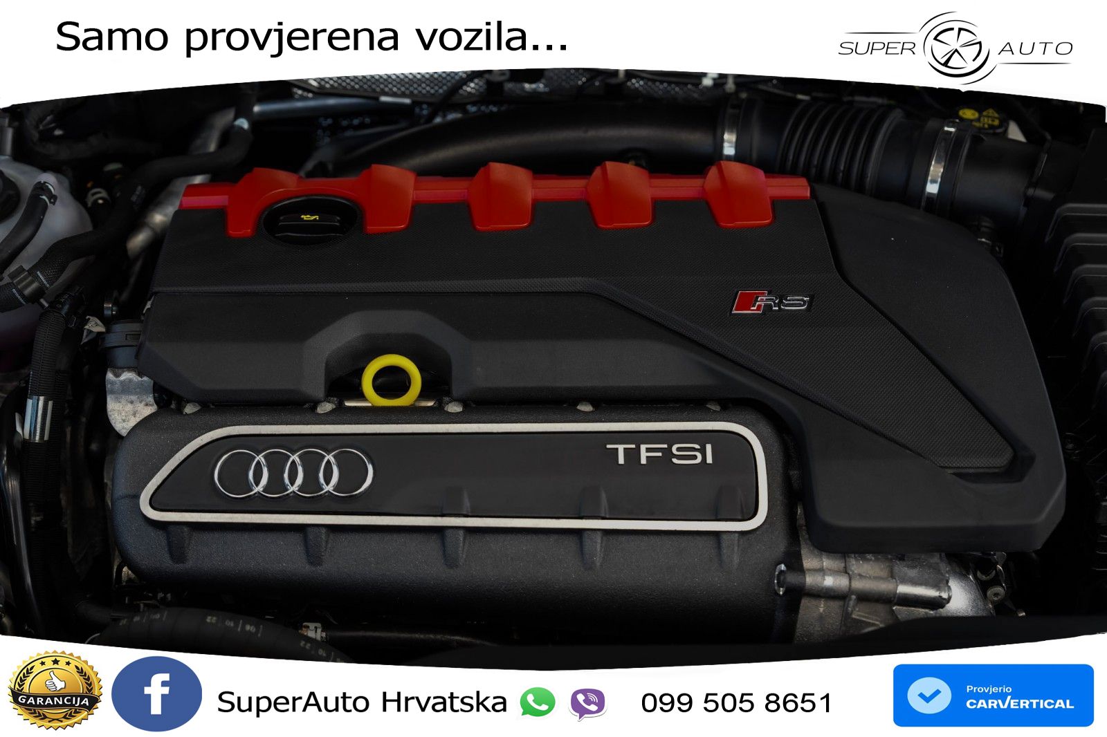 Audi RS3 Sportback 2.5 TFSI (400 KS) quattro S tronic LED+GR SJED+ACC