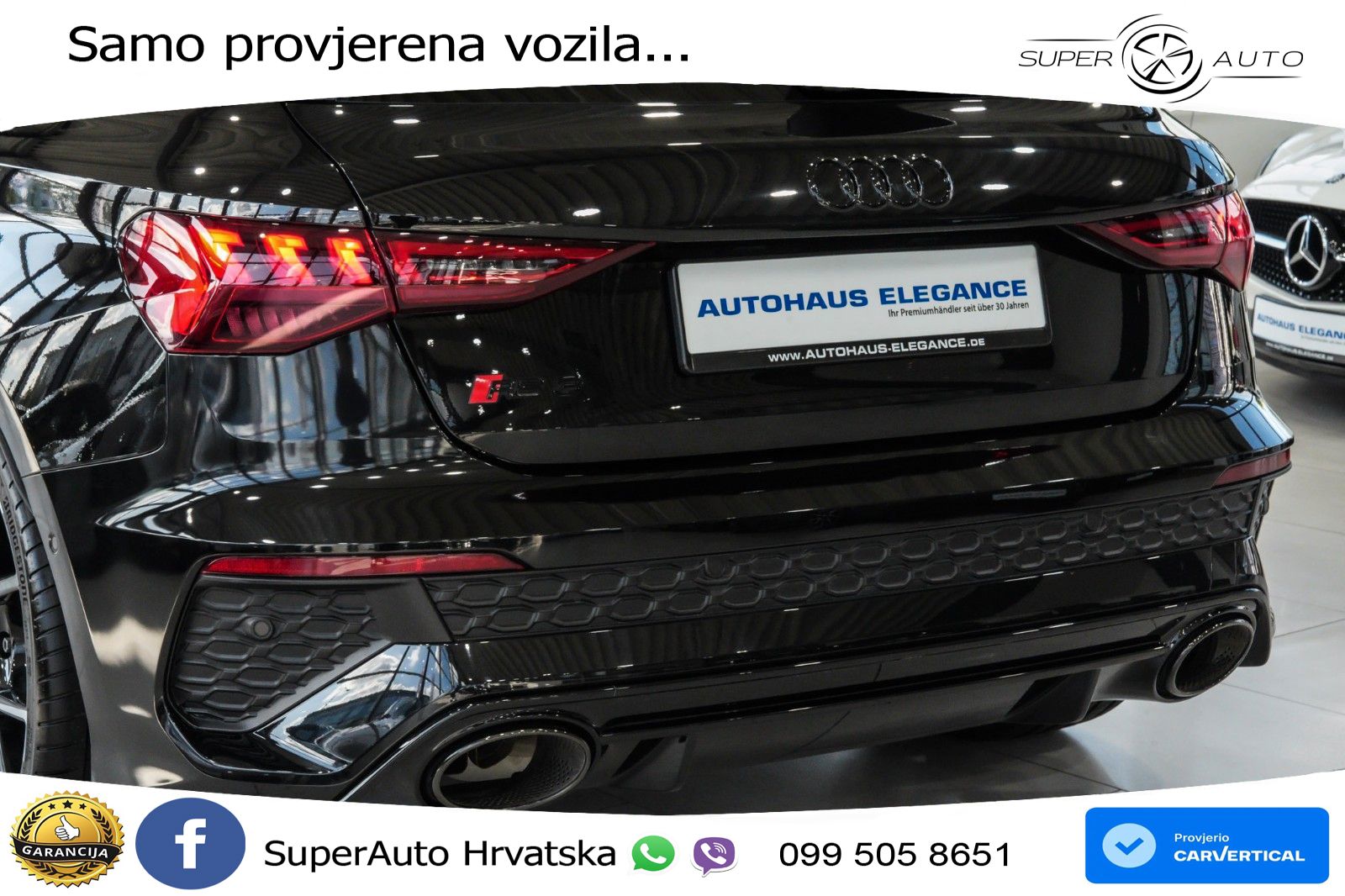 Audi RS3 Sportback 2.5 TFSI (400 KS) quattro S tronic LED+GR SJED+ACC