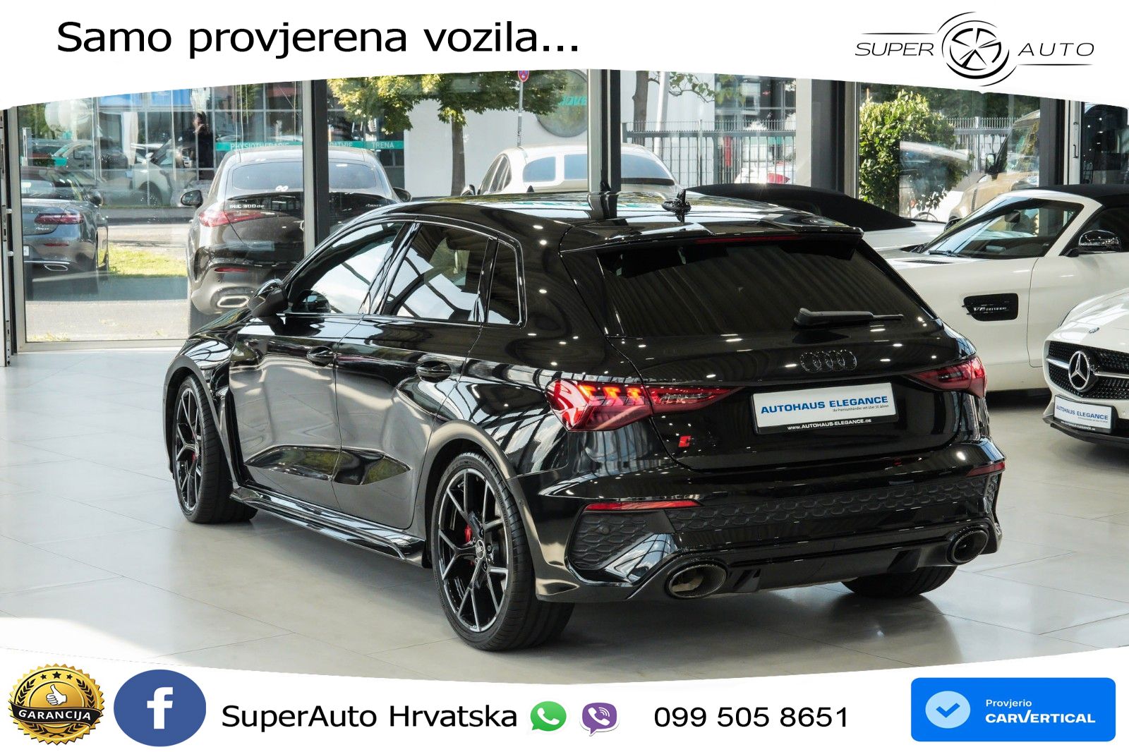 Audi RS3 Sportback 2.5 TFSI (400 KS) quattro S tronic LED+GR SJED+ACC