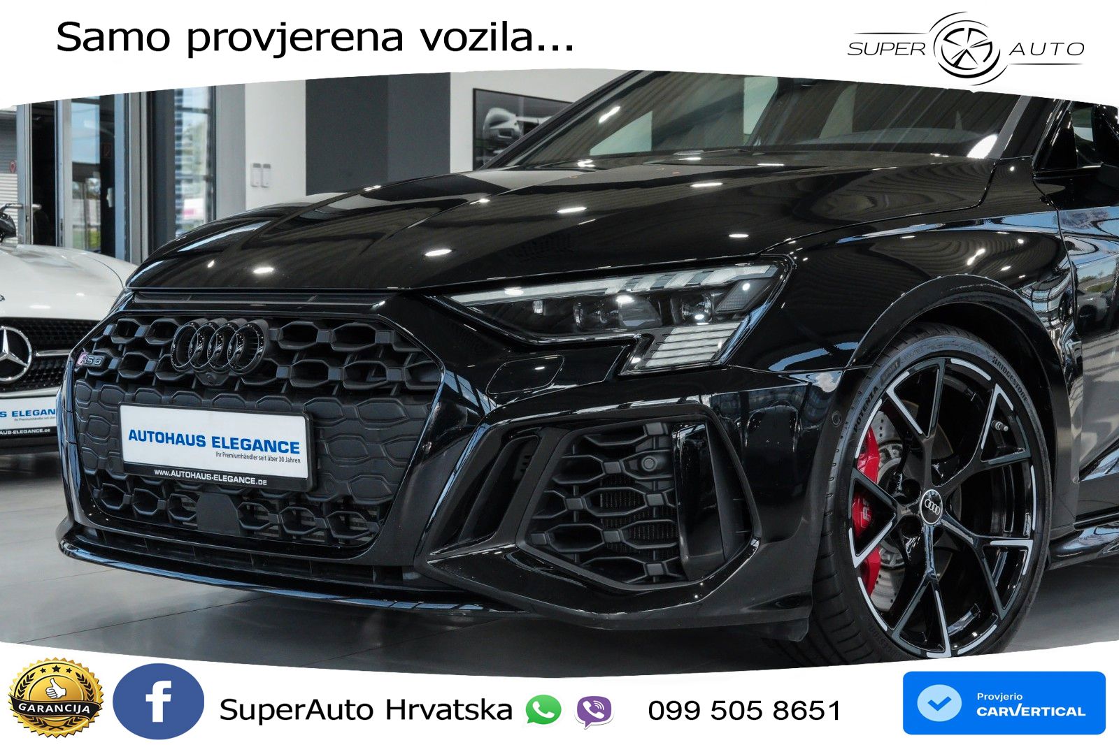 Audi RS3 Sportback 2.5 TFSI (400 KS) quattro S tronic LED+GR SJED+ACC