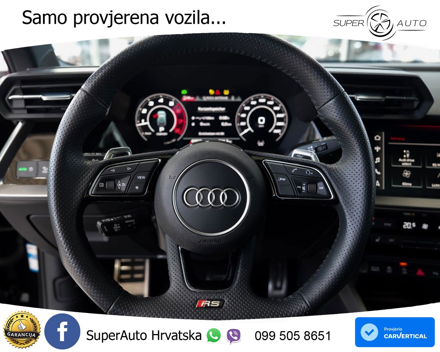 Audi RS3 Sportback 2.5 TFSI (400 KS) quattro S tronic LED+GR SJED+ACC
