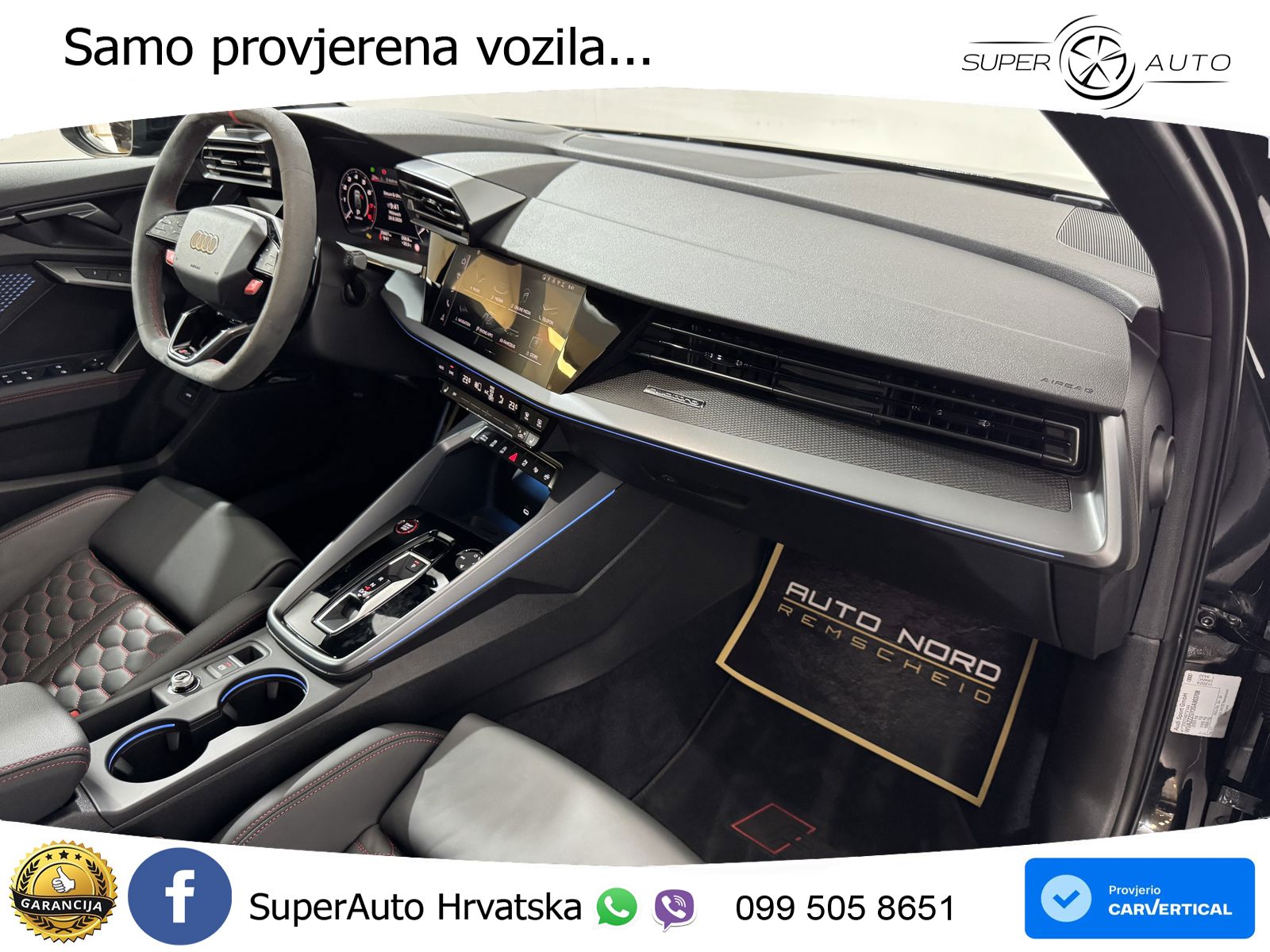 Audi RS3 Sedan 2.5 TFSI (400 KS) quattro S tronic
