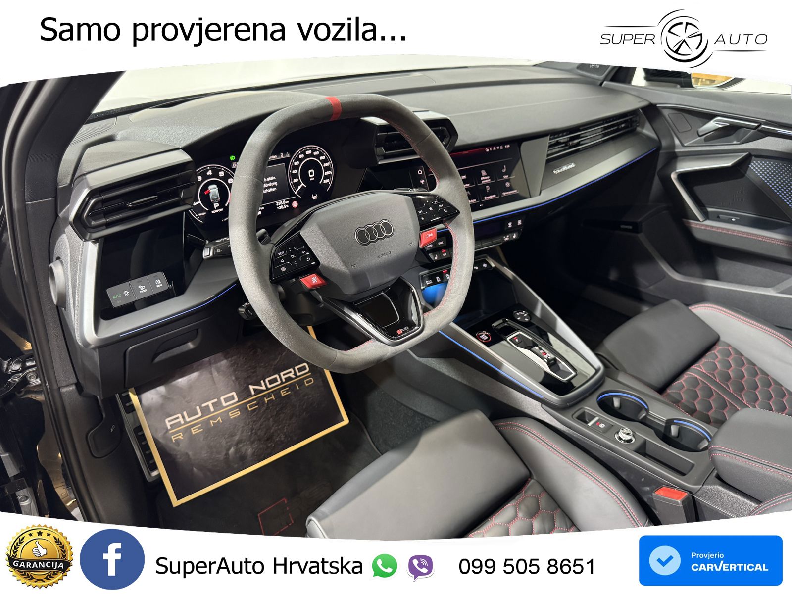 Audi RS3 Sedan 2.5 TFSI (400 KS) quattro S tronic