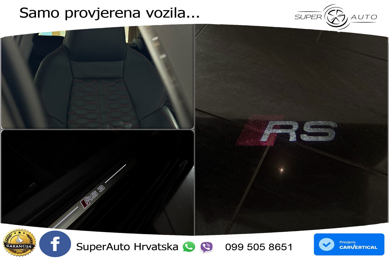 Audi RS3 Sedan 2.5 TFSI (400 KS) quattro S tronic