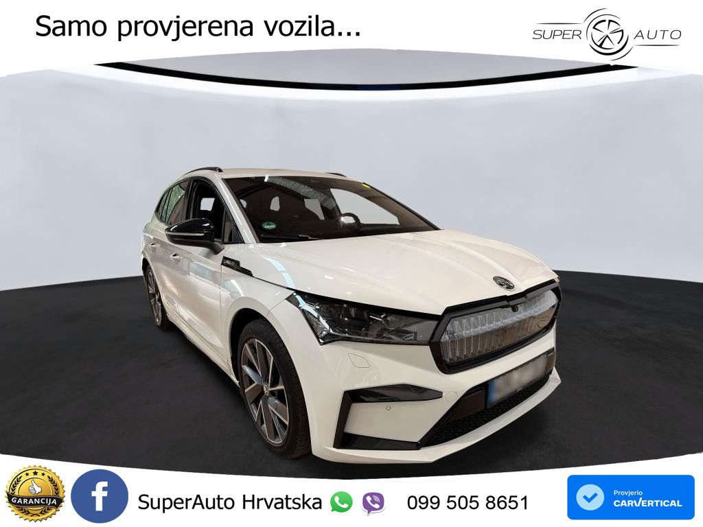 Škoda Enyaq iV 80x 82 kWh (265 KS) AWD SportLine LED+GR SJED+ACC