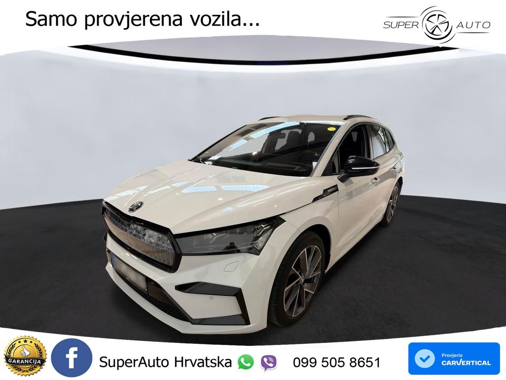 Škoda Enyaq iV 80x 82 kWh (265 KS) AWD SportLine LED+GR SJED+ACC