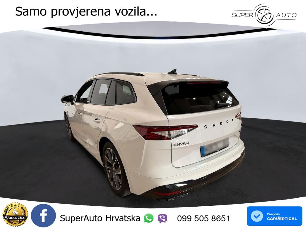 Škoda Enyaq iV 80x 82 kWh (265 KS) AWD SportLine LED+GR SJED+ACC