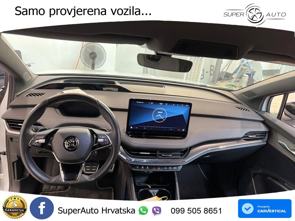 Škoda Enyaq iV 80x 82 kWh (265 KS) AWD SportLine LED+GR SJED+ACC