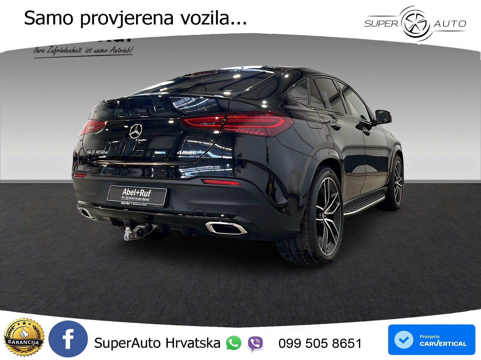 Mercedes GLE Coupe 450d (367 KS) EQ Boost 4MATIC 9G-TRONIC AMG LED+GR SJED+ACC