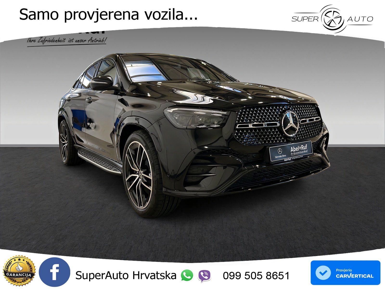 Mercedes GLE Coupe 450d (367 KS) EQ Boost 4MATIC 9G-TRONIC AMG LED+GR SJED+ACC