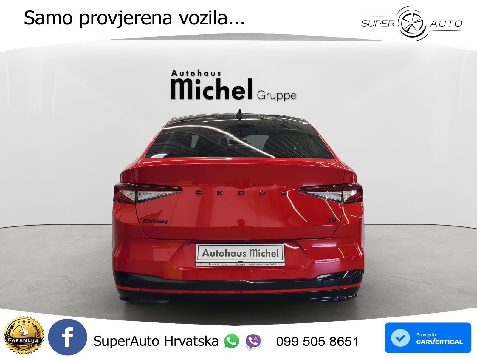 Škoda Enyaq iV RS 82 kWh (299 KS) AWD Suite LED+GR SJED+ACC