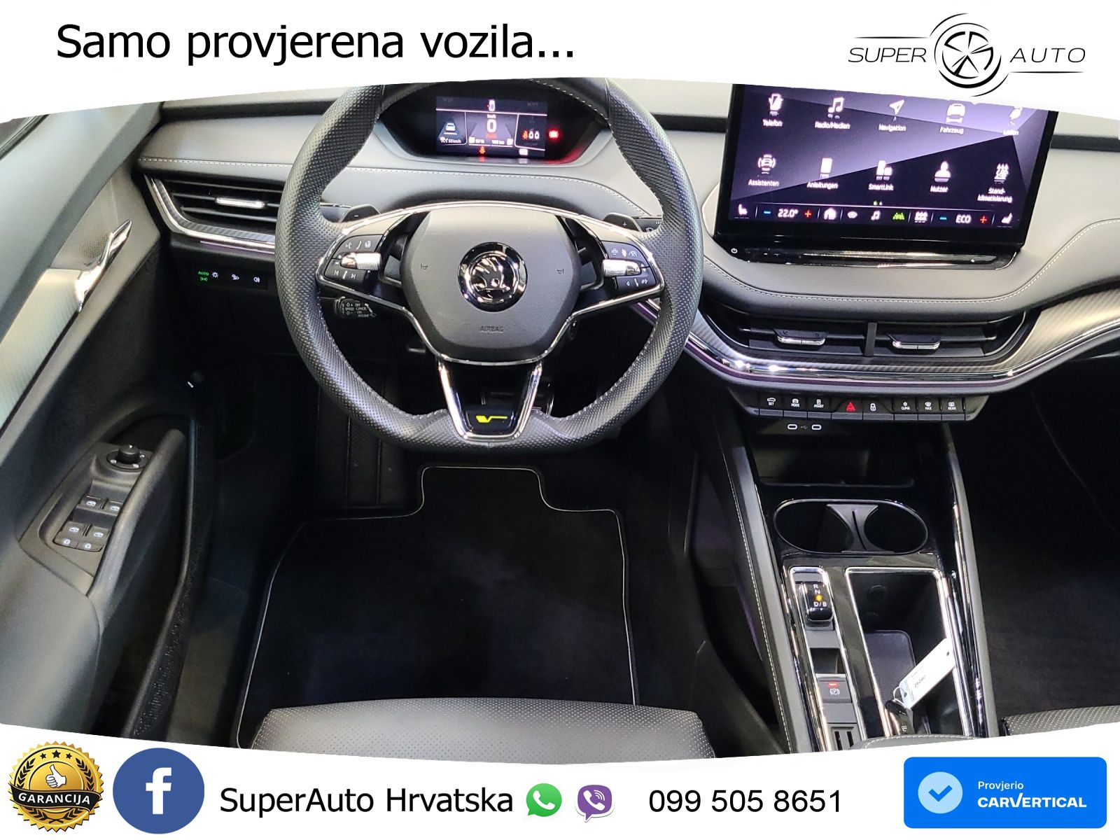 Škoda Enyaq iV RS 82 kWh (299 KS) AWD Suite LED+GR SJED+ACC