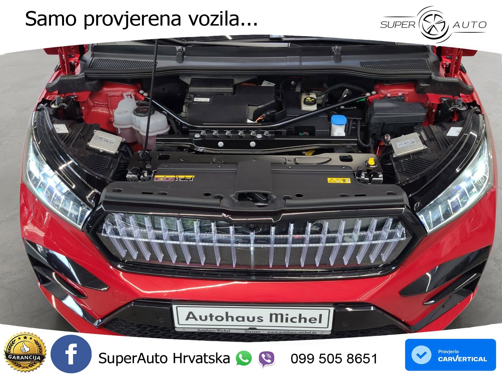 Škoda Enyaq iV RS 82 kWh (299 KS) AWD Suite LED+GR SJED+ACC