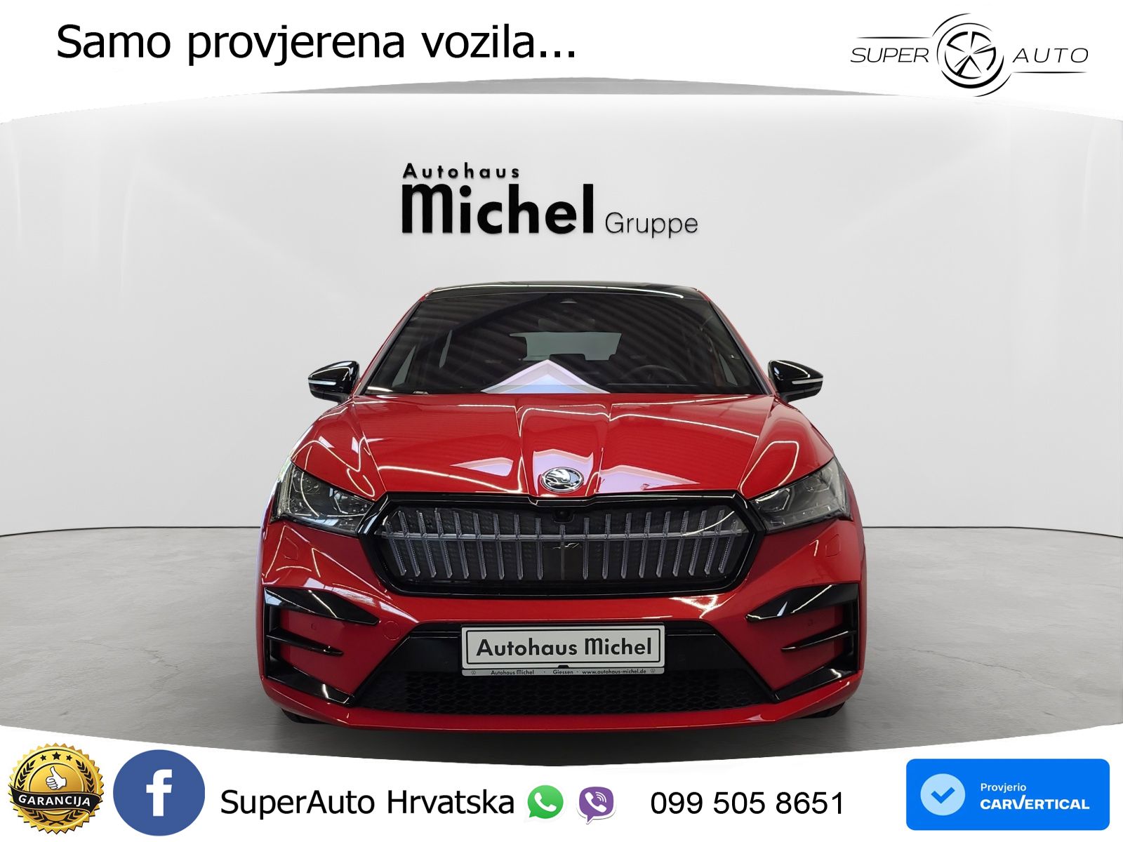Škoda Enyaq iV RS 82 kWh (299 KS) AWD Suite LED+GR SJED+ACC