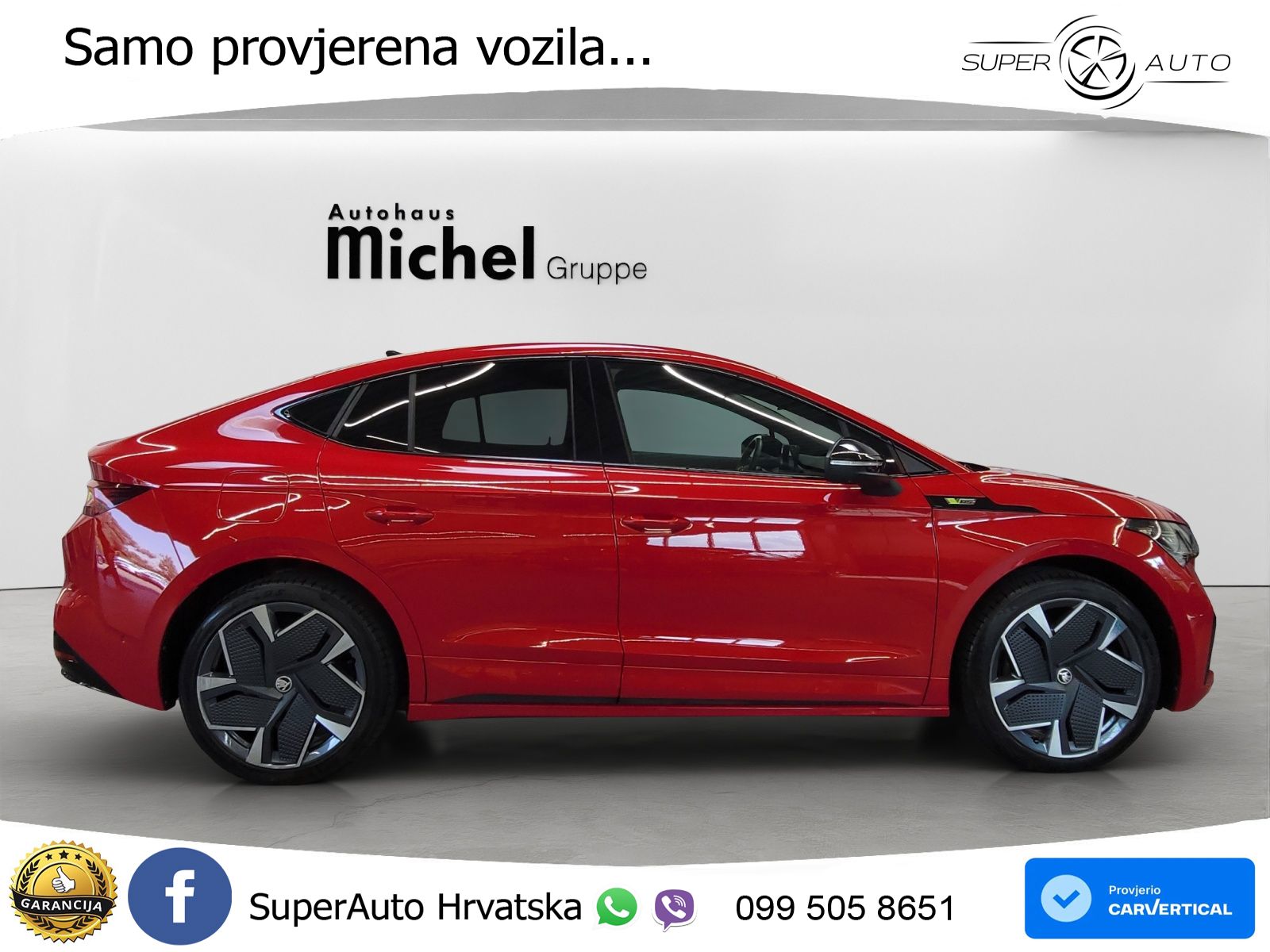 Škoda Enyaq iV RS 82 kWh (299 KS) AWD Suite LED+GR SJED+ACC