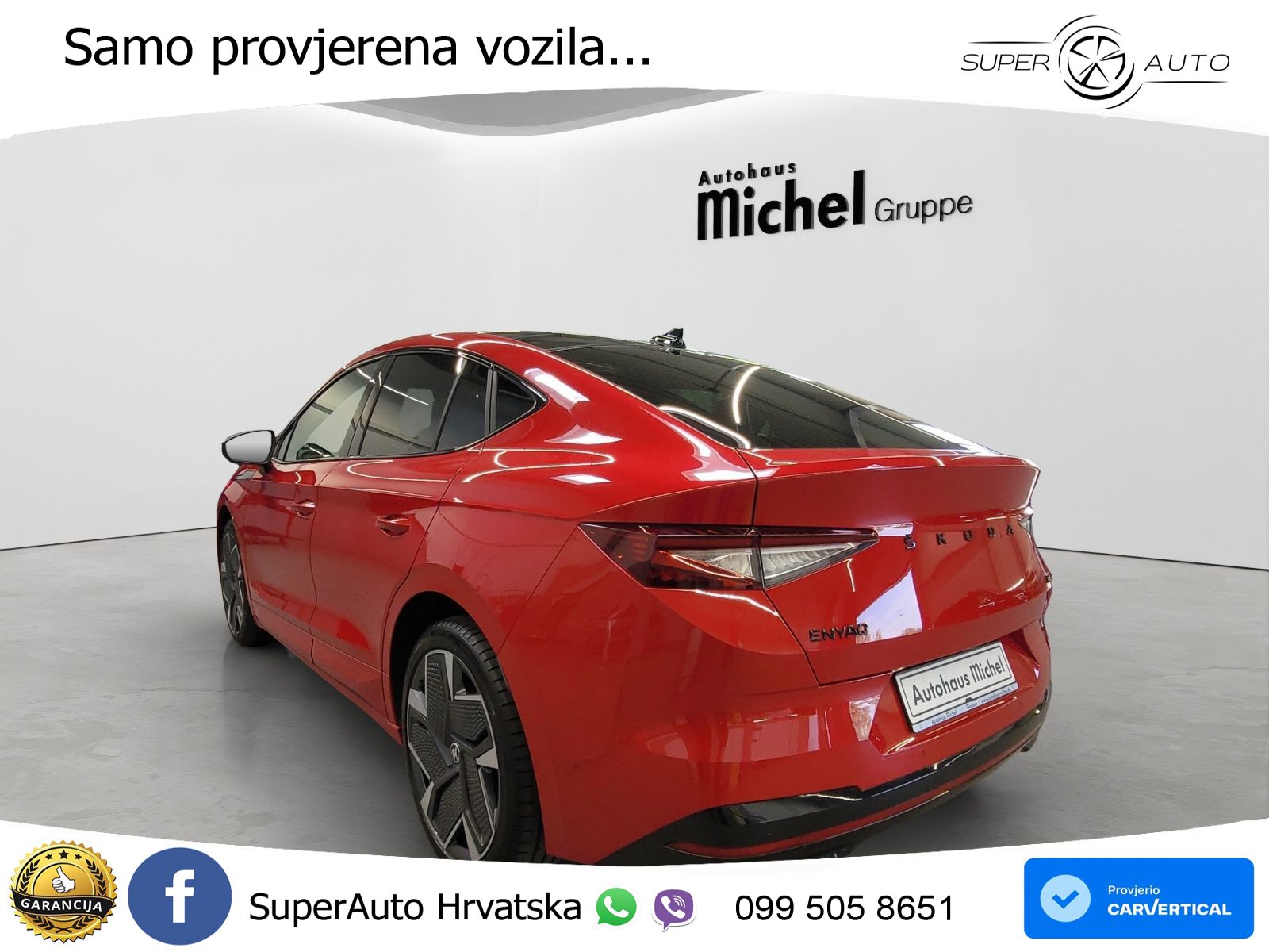 Škoda Enyaq iV RS 82 kWh (299 KS) AWD Suite LED+GR SJED+ACC