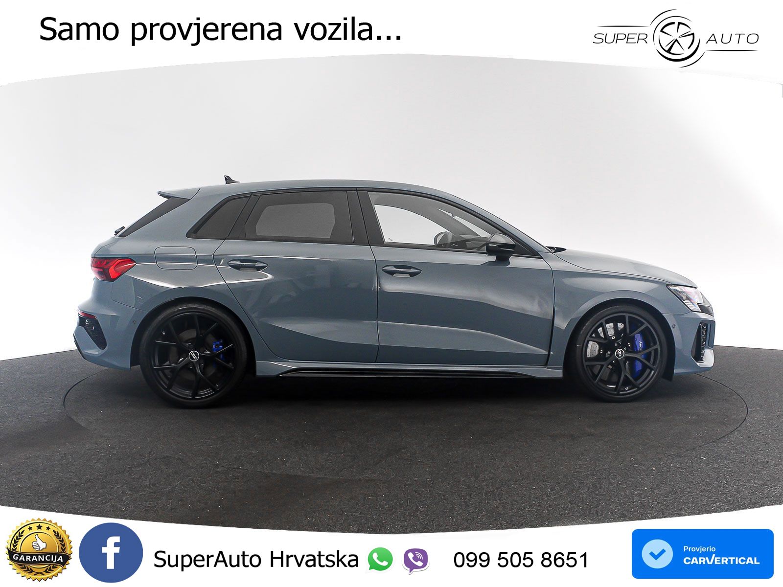 Audi RS3 Sportback 2.5 TFSI (400 KS) quattro S tronic LED+GR SJED+ACC
