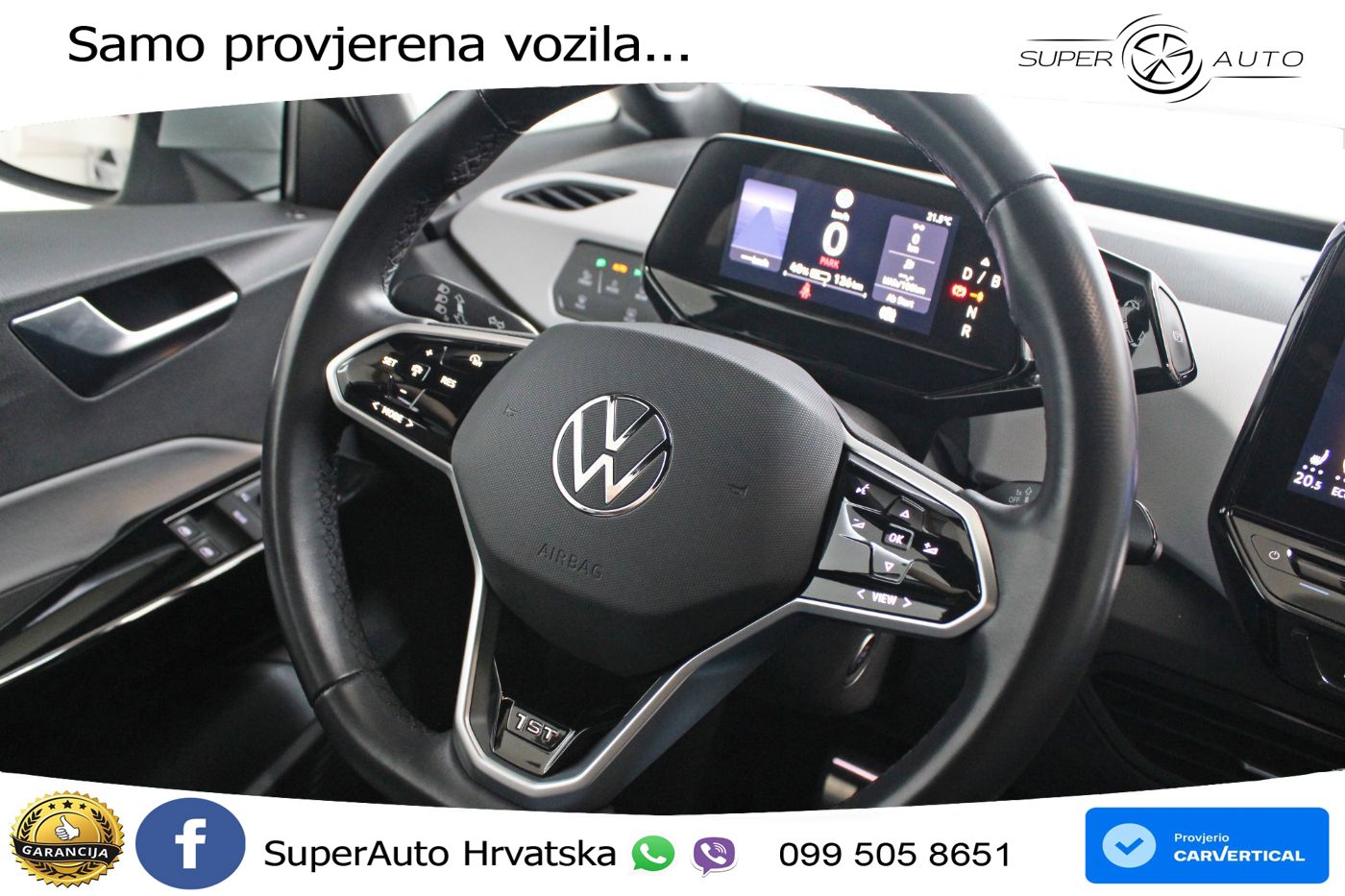 Volkswagen ID.3 Pro Performance 62 kWh (204 KS) LED+GR SJED+ACC