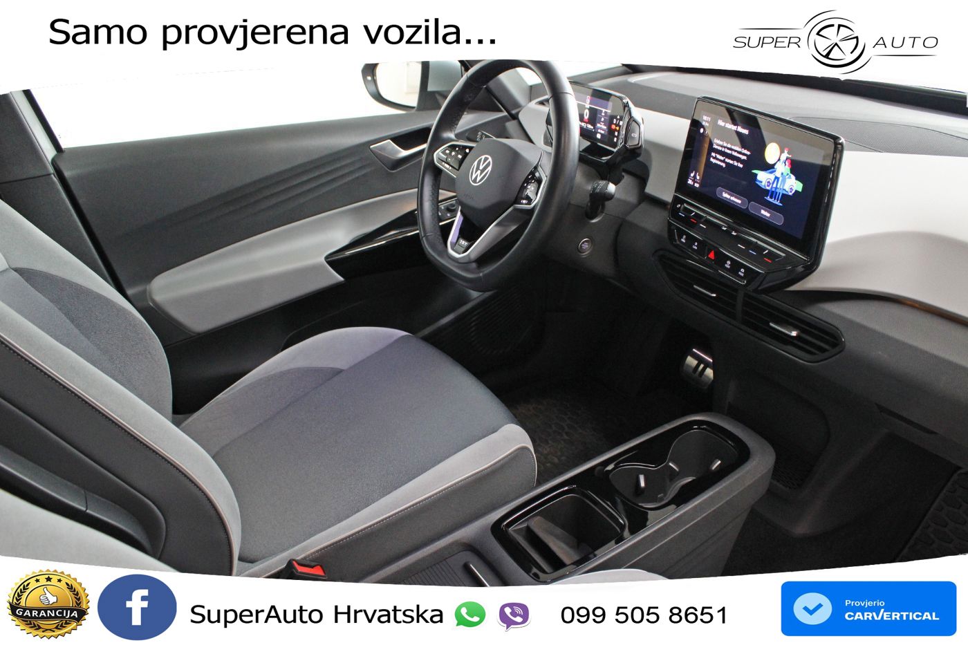 Volkswagen ID.3 Pro Performance 62 kWh (204 KS) LED+GR SJED+ACC