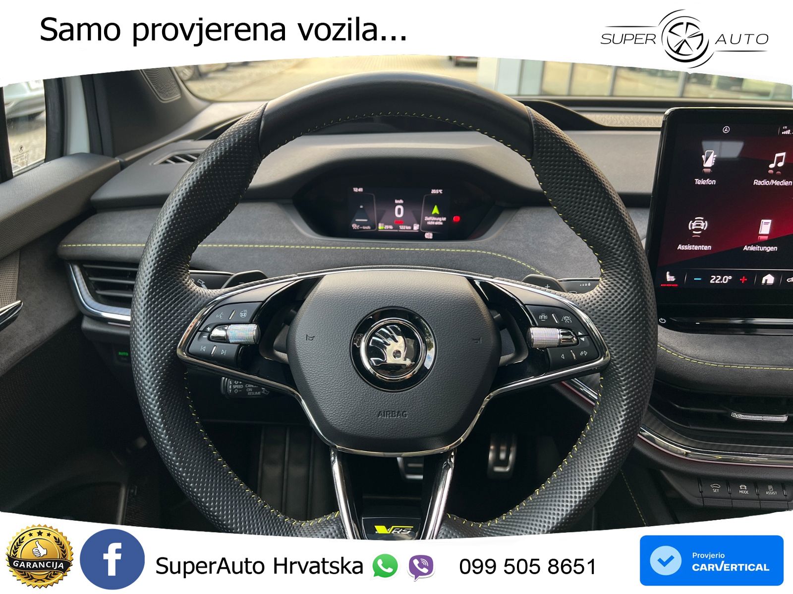 Škoda Enyaq Coupe iV RS 82 kWh (299 KS) AWD Lounge LED+GR SJED+ACC