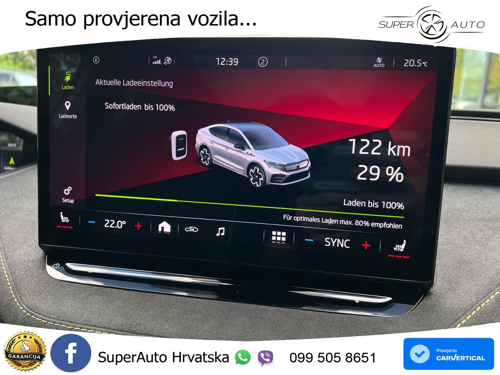 Škoda Enyaq Coupe iV RS 82 kWh (299 KS) AWD Lounge LED+GR SJED+ACC