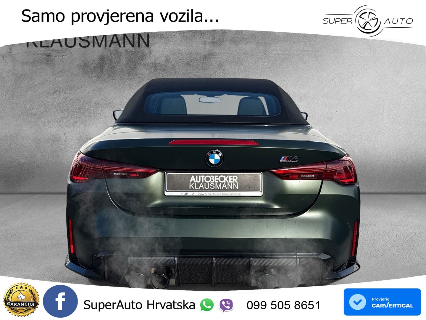 BMW M4 Convertible Competition 3.0 (530 KS) xDrive Steptronic LED+GR SJED+ACC