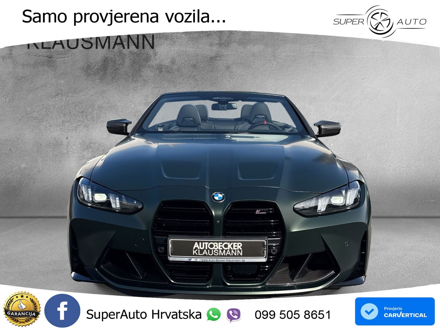 BMW M4 Convertible Competition 3.0 (530 KS) xDrive Steptronic LED+GR SJED+ACC