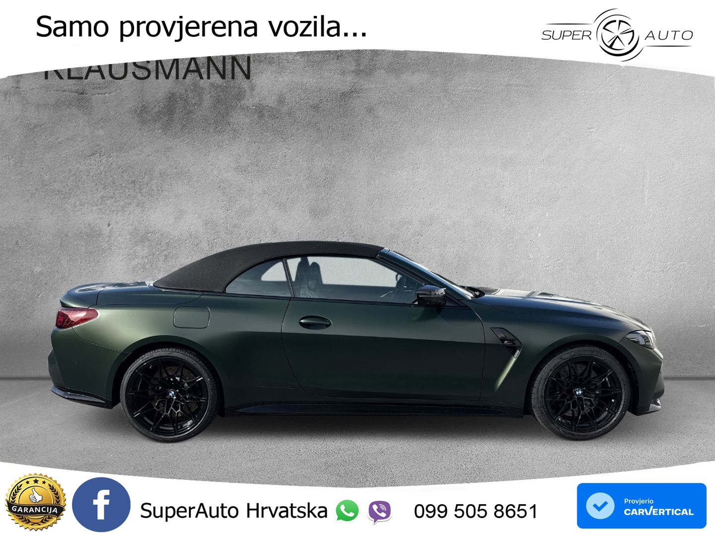 BMW M4 Convertible Competition 3.0 (530 KS) xDrive Steptronic LED+GR SJED+ACC