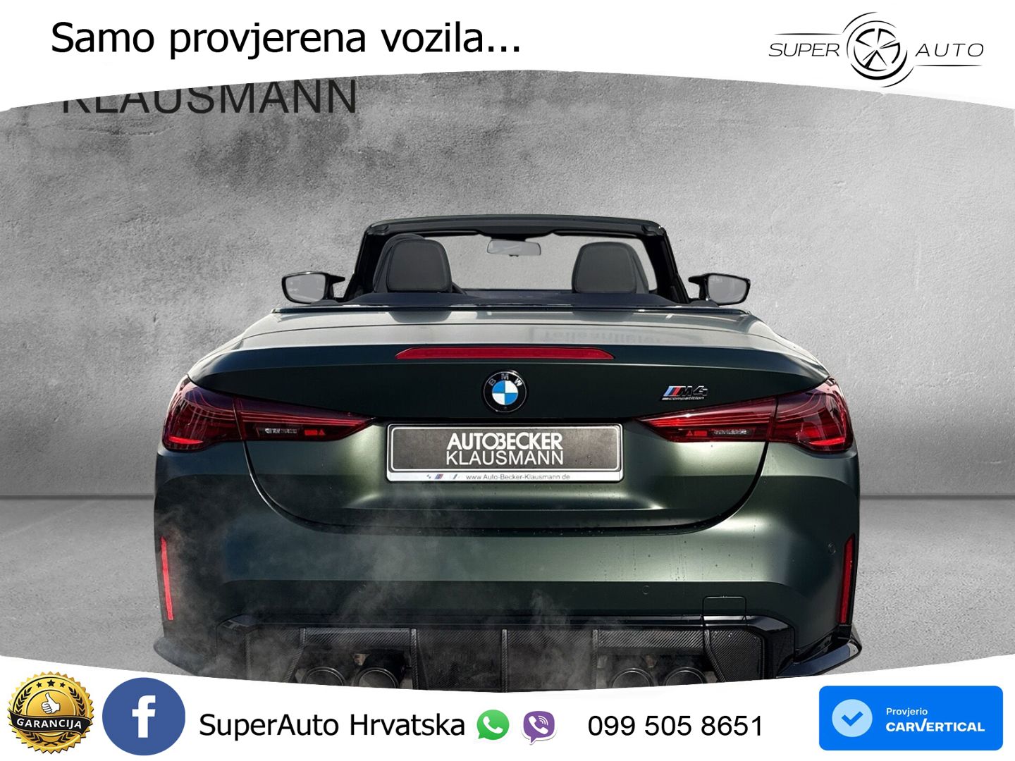 BMW M4 Convertible Competition 3.0 (530 KS) xDrive Steptronic LED+GR SJED+ACC