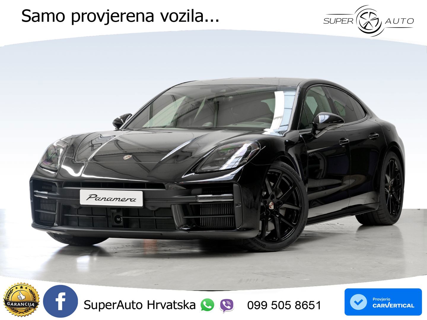 Porsche Panamera 4 2.9 V6 (470 KS) E-Hybrid PDK ZRAČNI+ACC+GR SJED+KAM+PANO