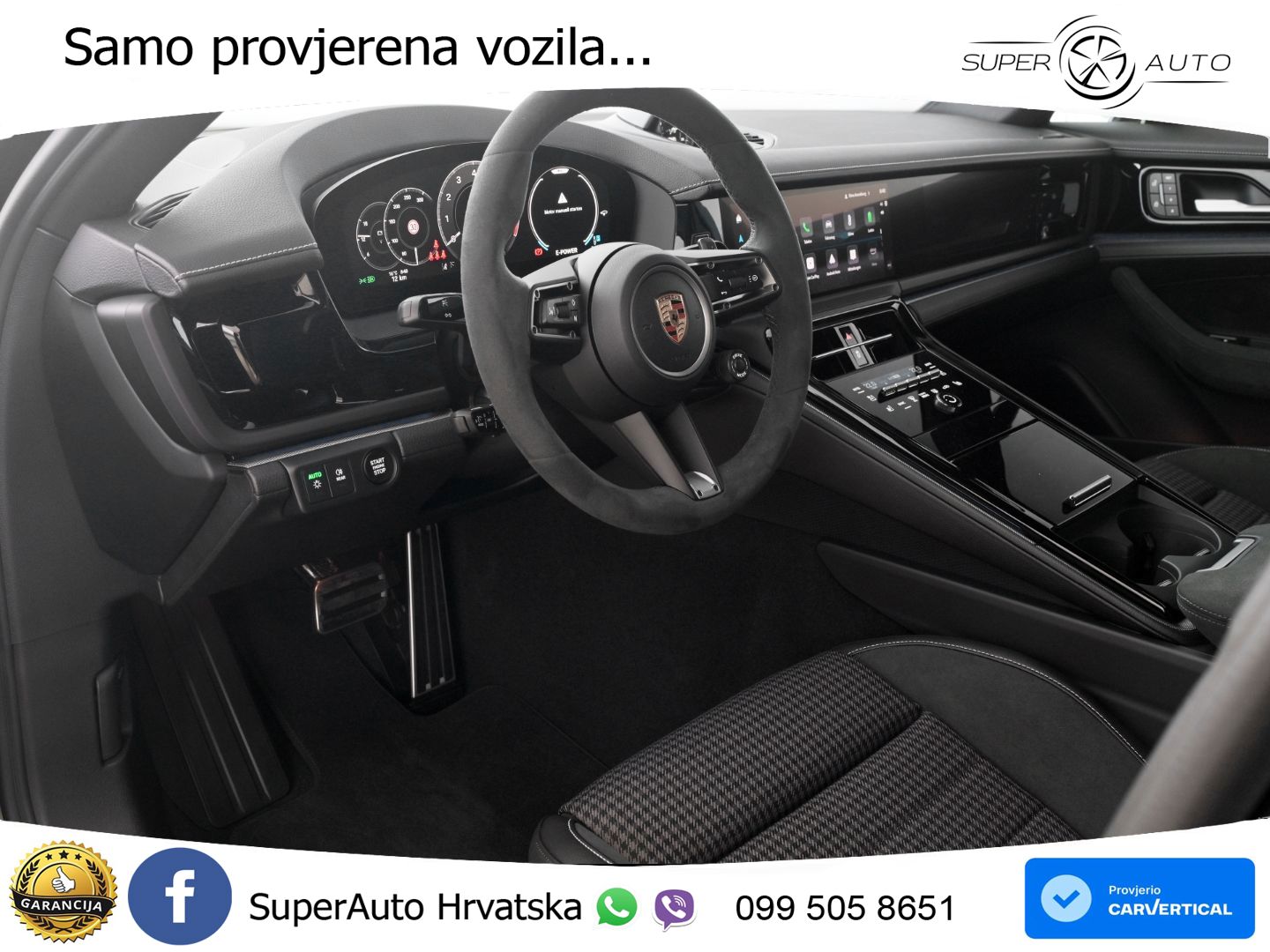 Porsche Panamera 4 2.9 V6 (470 KS) E-Hybrid PDK ZRAČNI+ACC+GR SJED+KAM+PANO