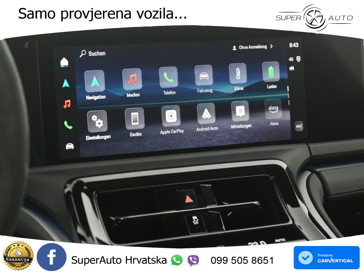 Porsche Panamera 4 2.9 V6 (470 KS) E-Hybrid PDK ZRAČNI+ACC+GR SJED+KAM+PANO
