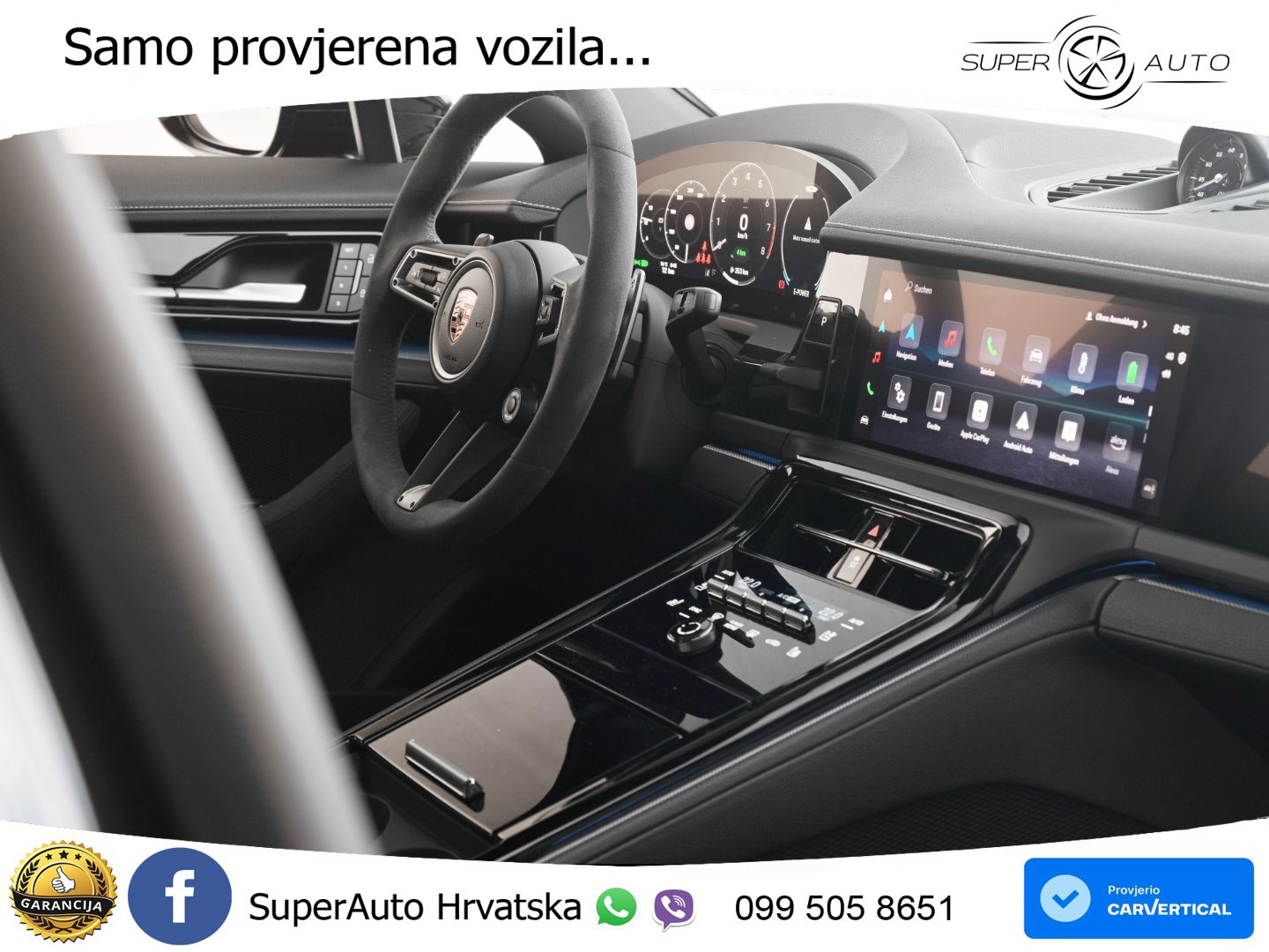 Porsche Panamera 4 2.9 V6 (470 KS) E-Hybrid PDK ZRAČNI+ACC+GR SJED+KAM+PANO