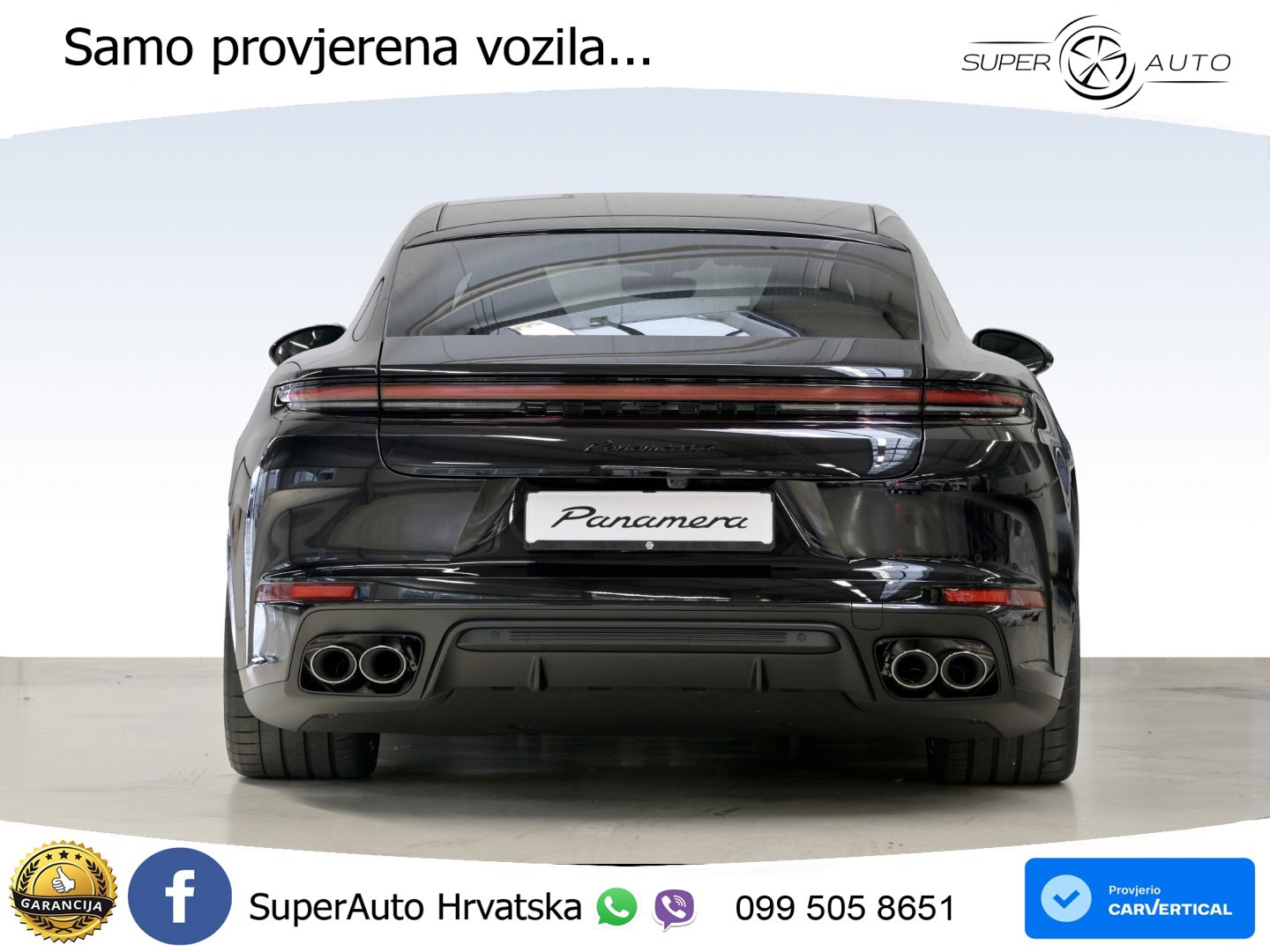 Porsche Panamera 4 2.9 V6 (470 KS) E-Hybrid PDK ZRAČNI+ACC+GR SJED+KAM+PANO