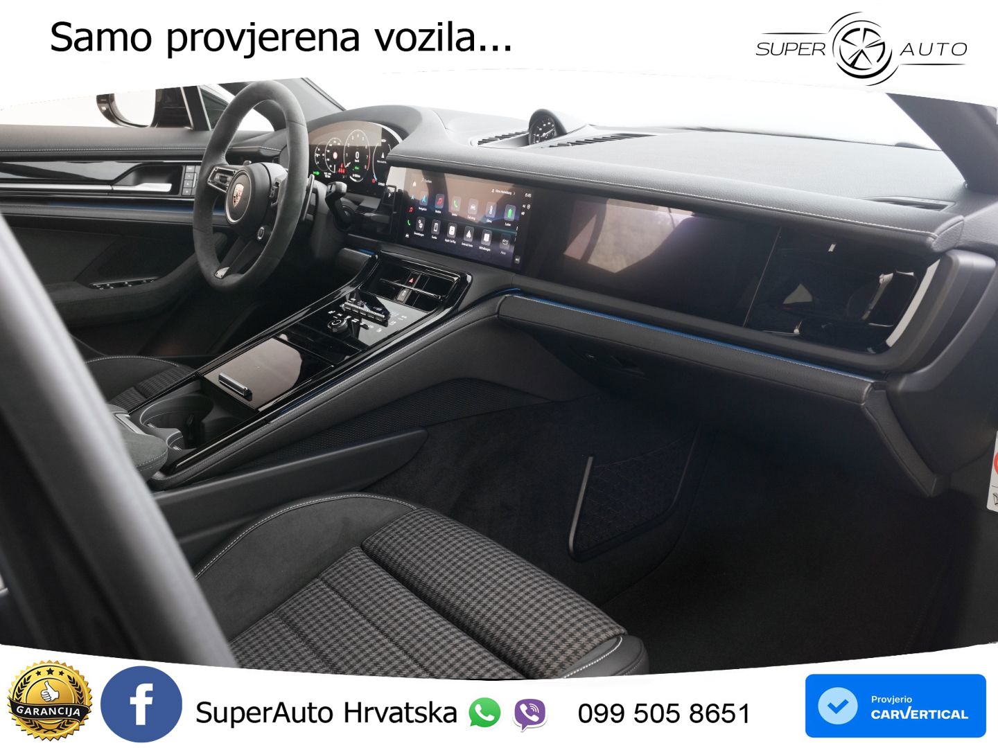 Porsche Panamera 4 2.9 V6 (470 KS) E-Hybrid PDK ZRAČNI+ACC+GR SJED+KAM+PANO