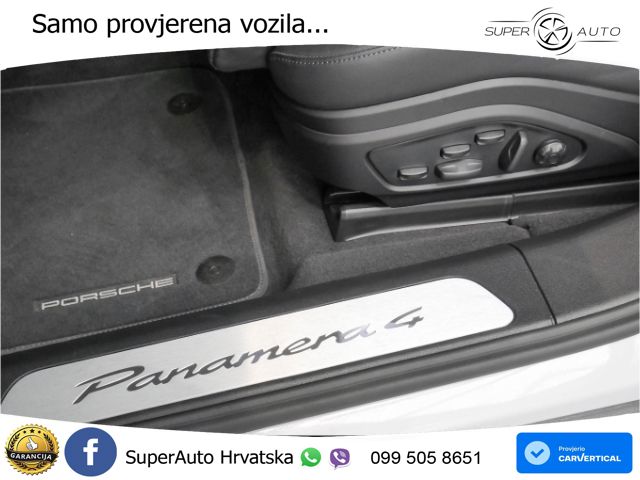 Porsche Panamera 4 2.9 V6 (470 KS) E-Hybrid PDK ACC+HEAD+4xGR SJED+360+PANO