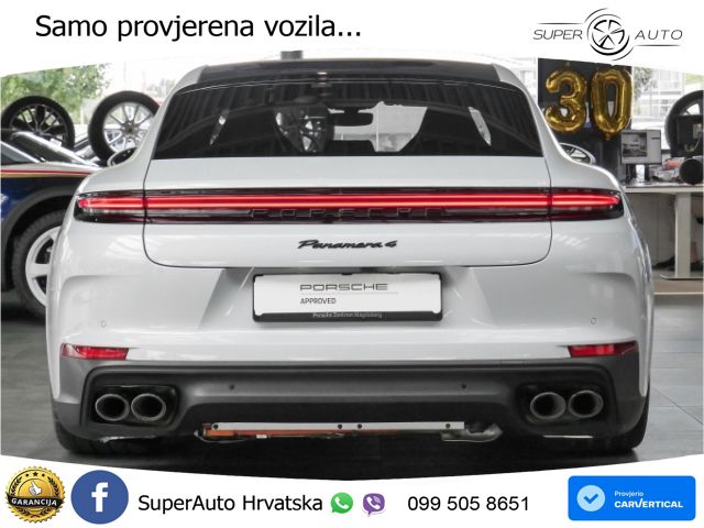 Porsche Panamera 4 2.9 V6 (470 KS) E-Hybrid PDK ACC+HEAD+4xGR SJED+360+PANO