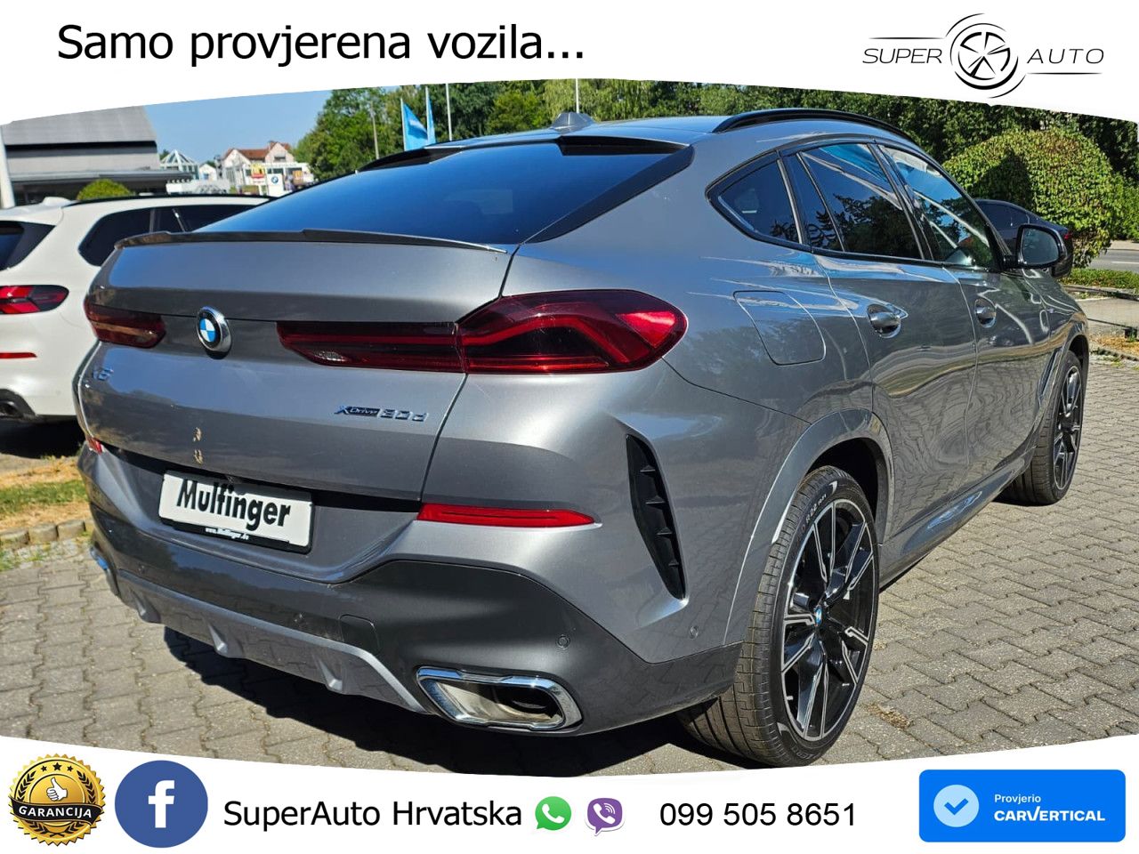 BMW X6 30d (298 KS) xDrive Steptronic M Sport LED+GR SJED+ACC