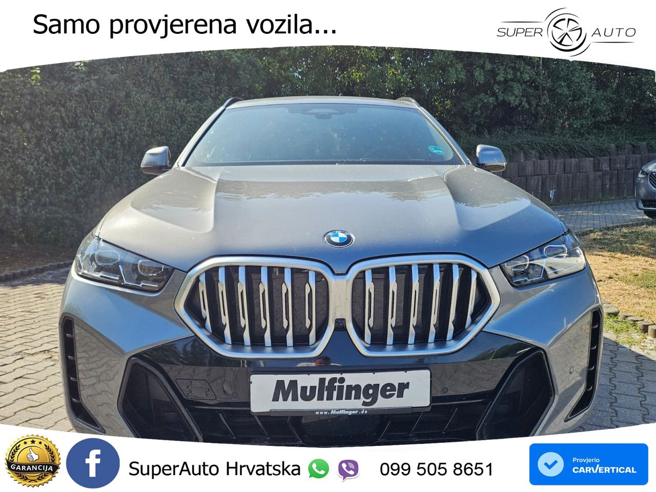 BMW X6 30d (298 KS) xDrive Steptronic M Sport LED+GR SJED+ACC