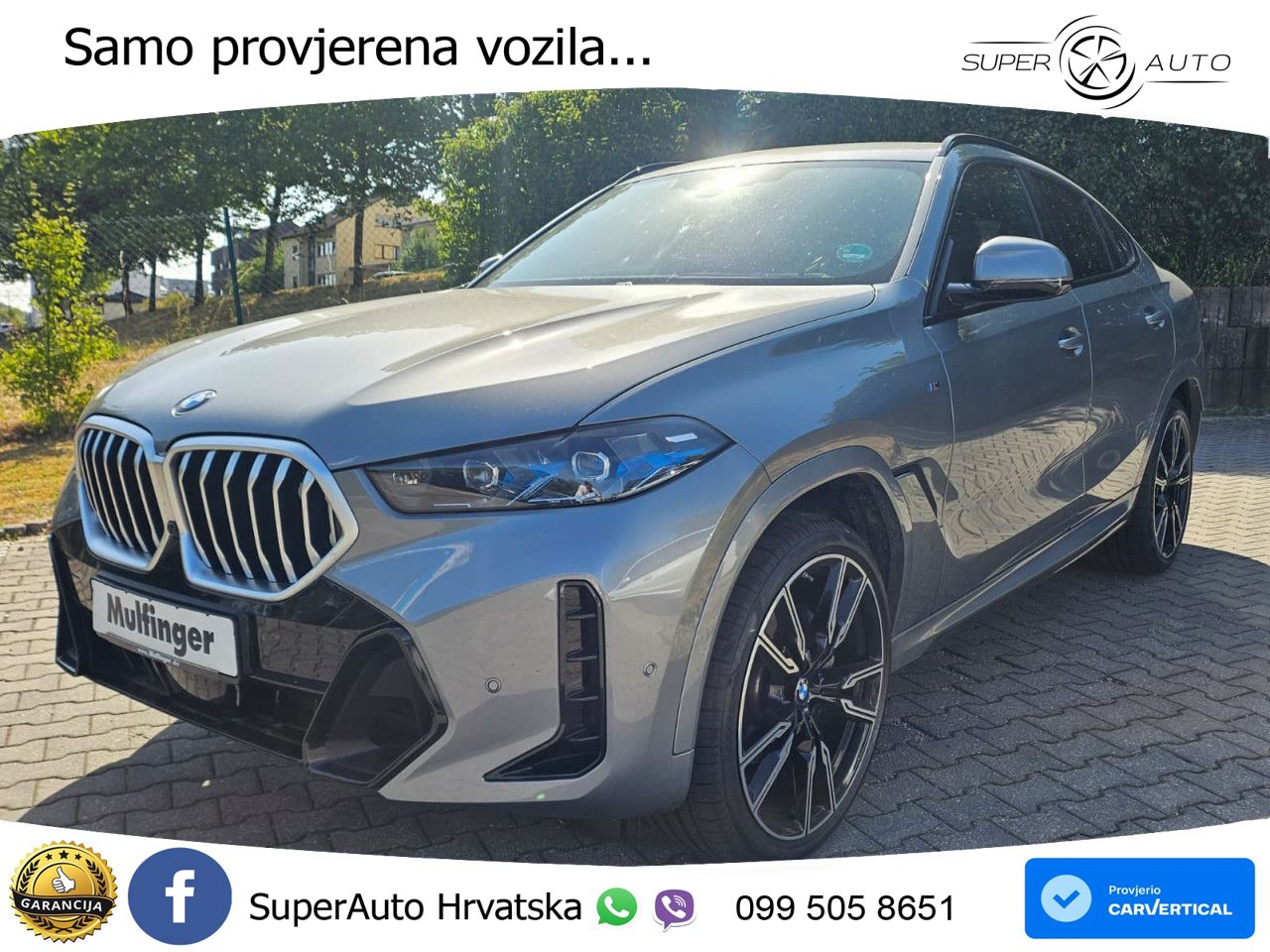 BMW X6 30d (298 KS) xDrive Steptronic M Sport LED+GR SJED+ACC