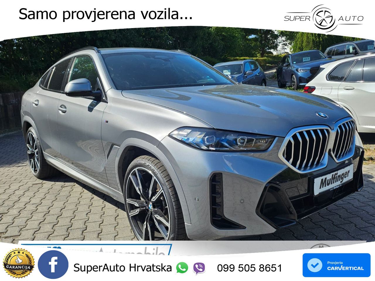 BMW X6 30d (298 KS) xDrive Steptronic M Sport LED+GR SJED+ACC