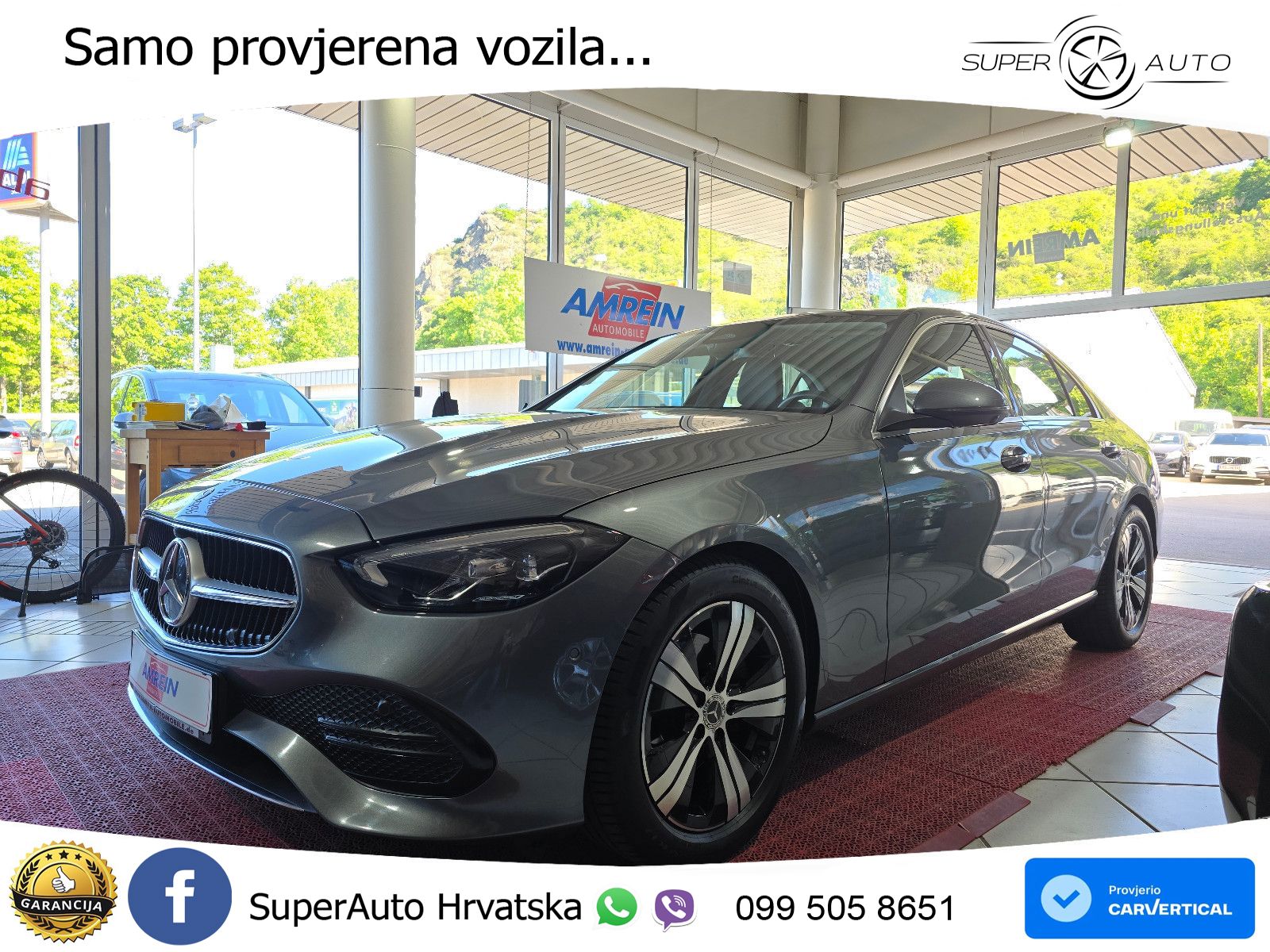 Mercedes-Benz C 180 Avantgarde +AMG LINE+NAVI+360°+LED+DAB+