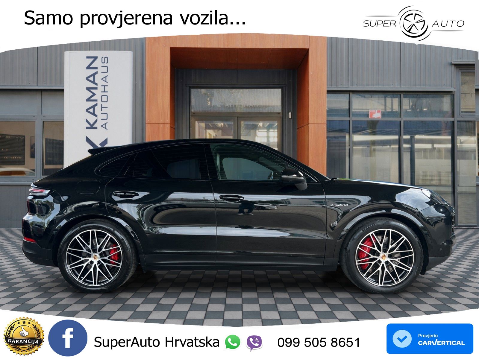 Porsche Cayenne Coupe S 3.0 V6 (519 KS) E-Hybrid Tiptronic S