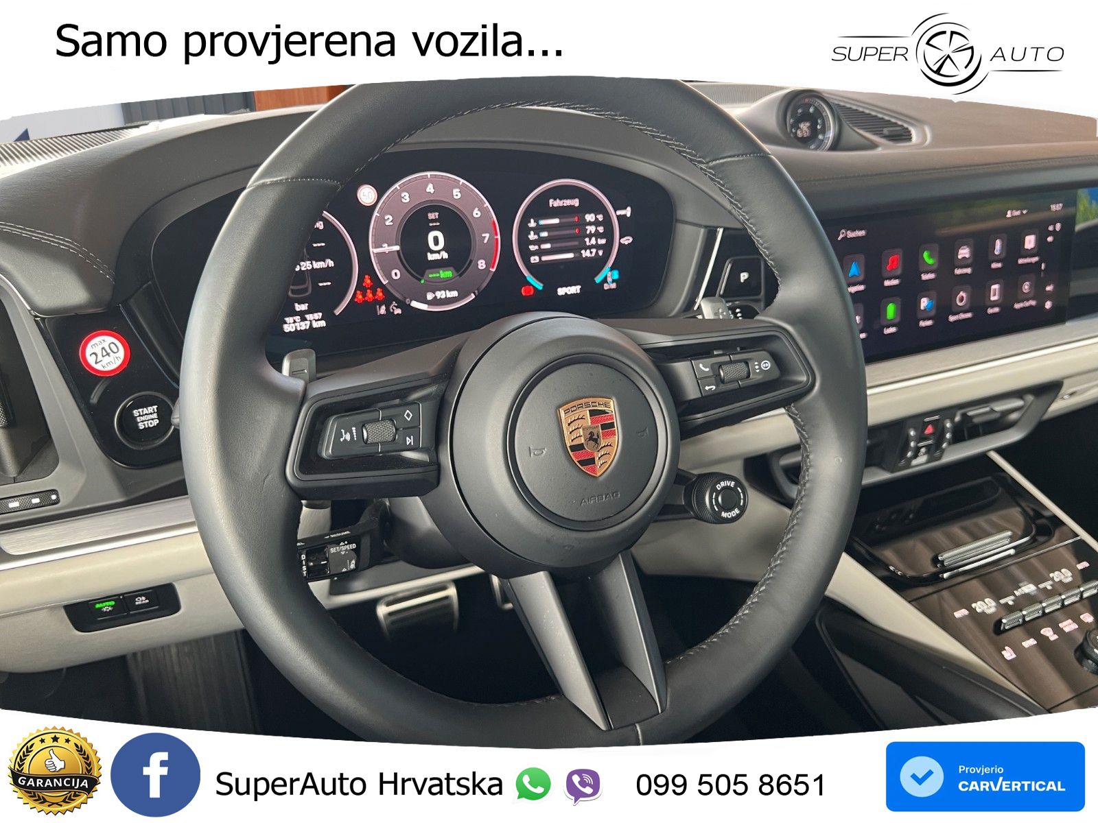 Porsche Cayenne Coupe S 3.0 V6 (519 KS) E-Hybrid Tiptronic S