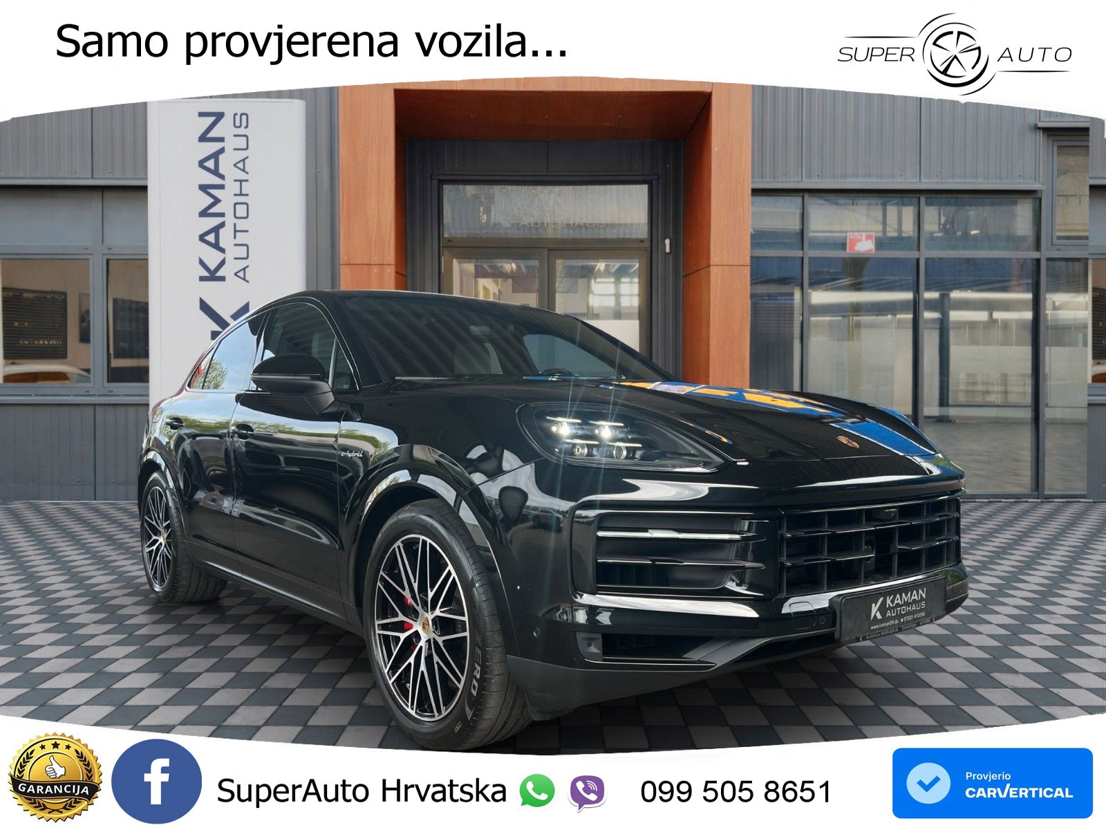 Porsche Cayenne Coupe S 3.0 V6 (519 KS) E-Hybrid Tiptronic S