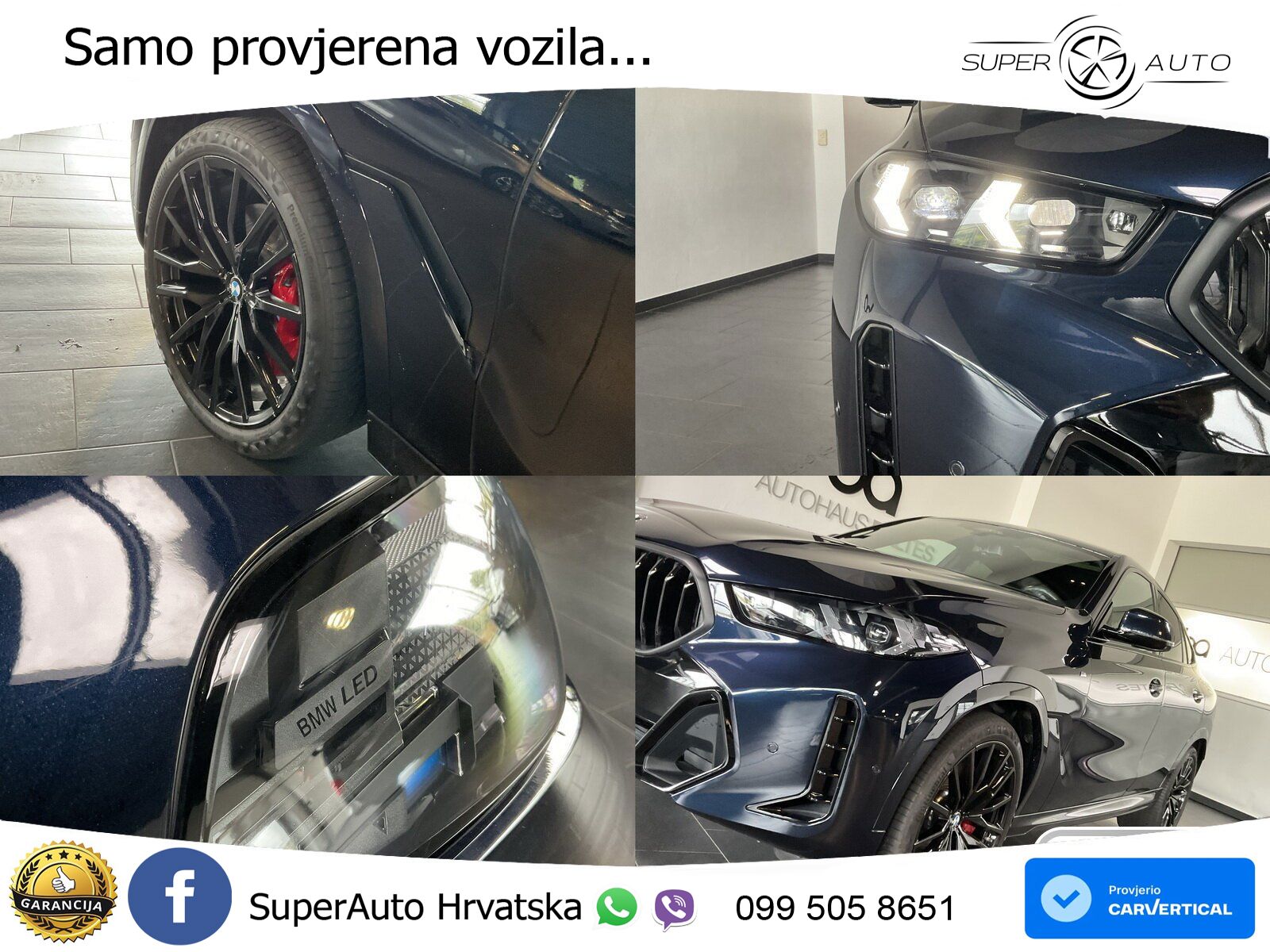 BMW X6 30d (298 KS) xDrive Steptronic M Sport LED+GR SJED+ACC