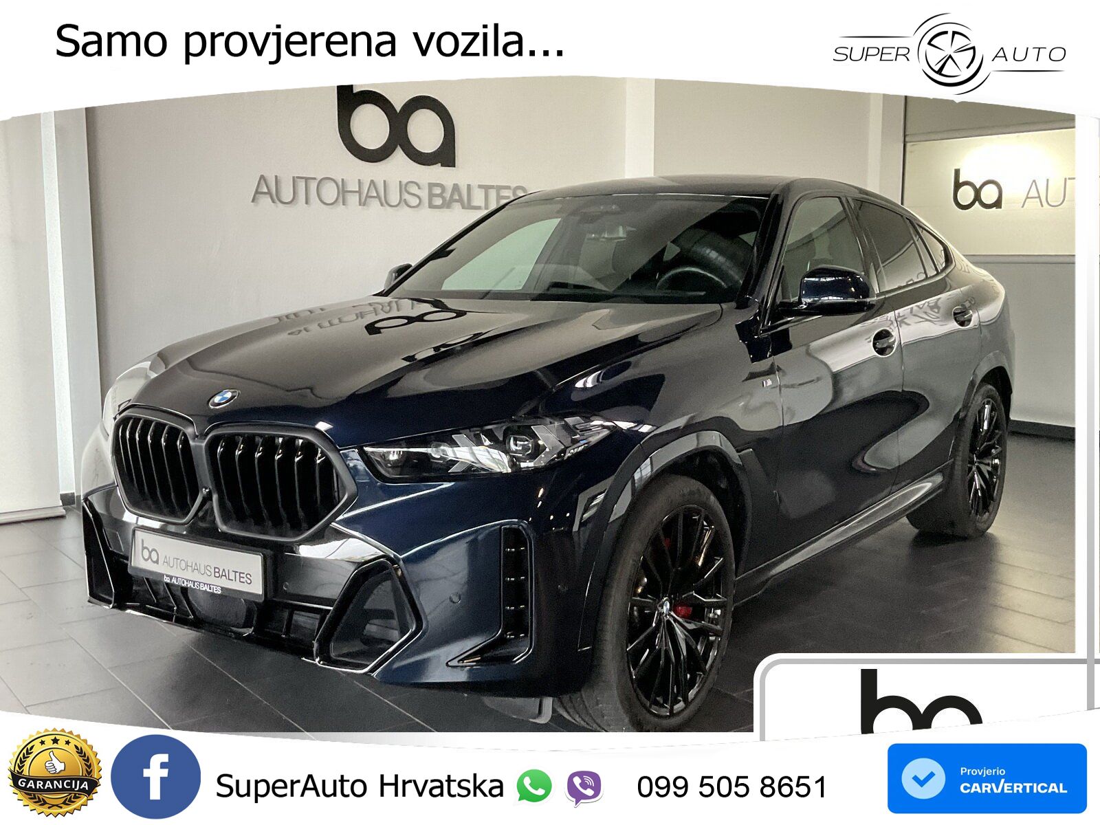 BMW X6 30d (298 KS) xDrive Steptronic M Sport LED+GR SJED+ACC
