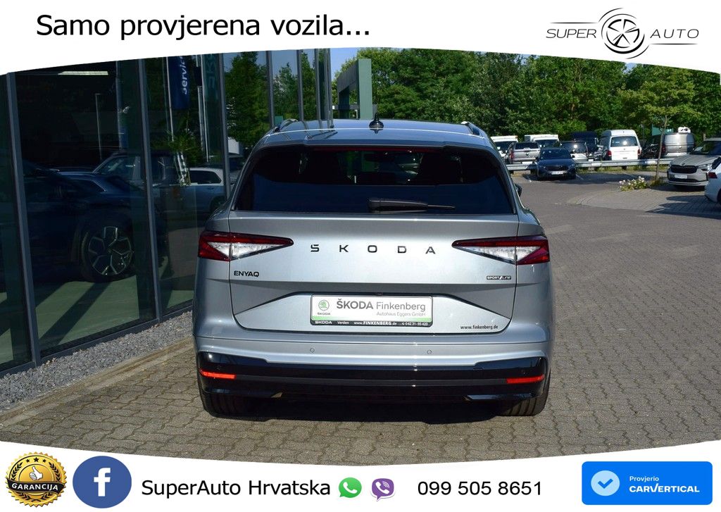 Škoda Enyaq 85x 82 kWh (286 KS) AWD