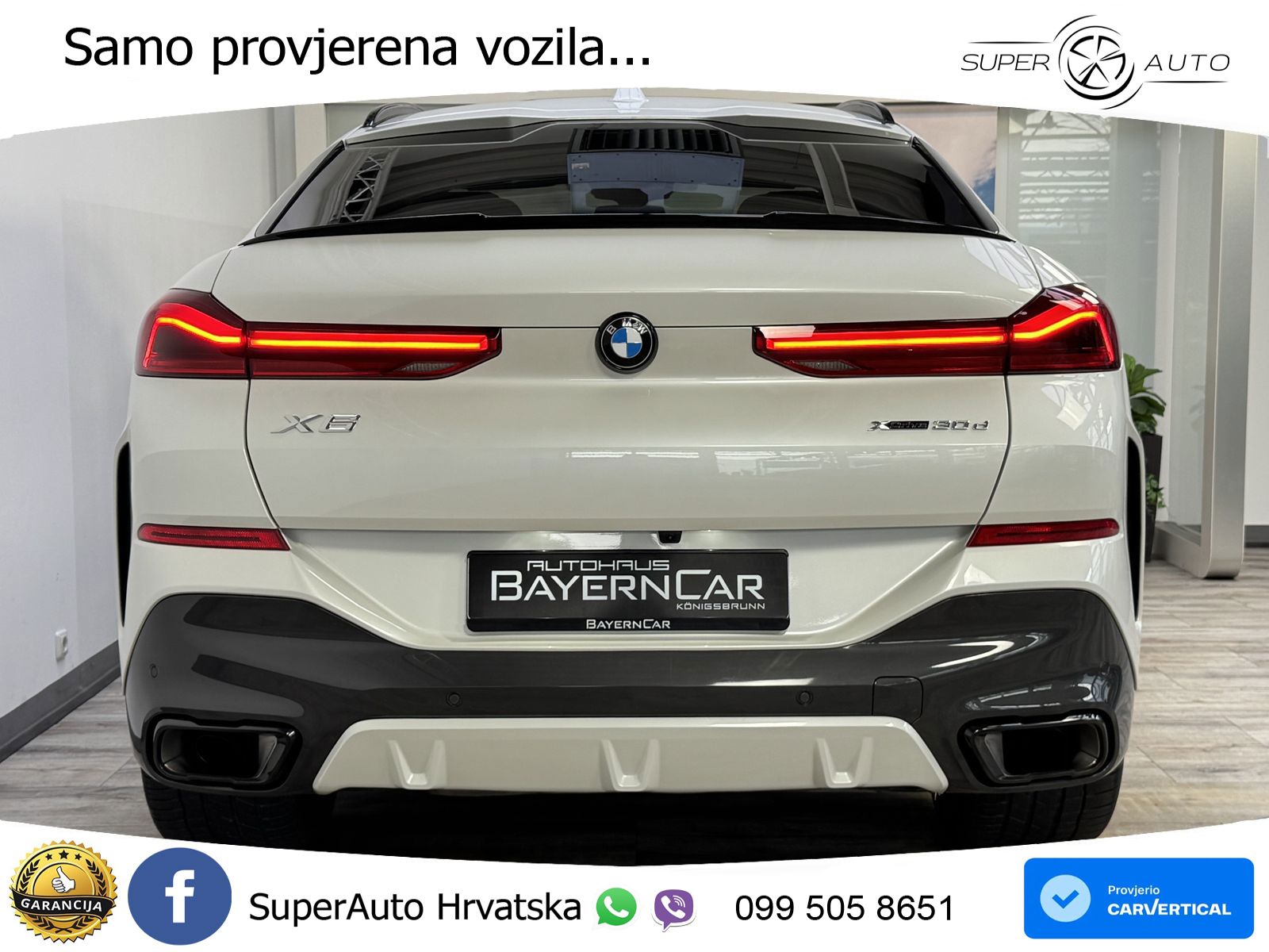 BMW X6 30d (298 KS) xDrive Steptronic M Sport LED+GR SJED+ACC